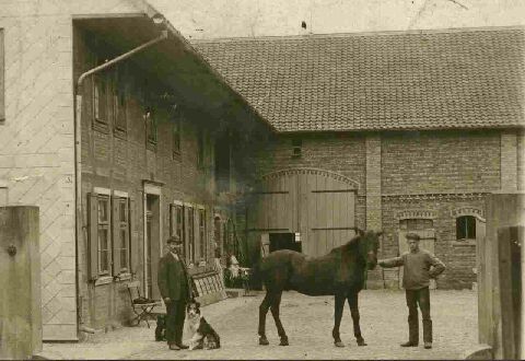Hof Nr. 8 im Jahre 1912