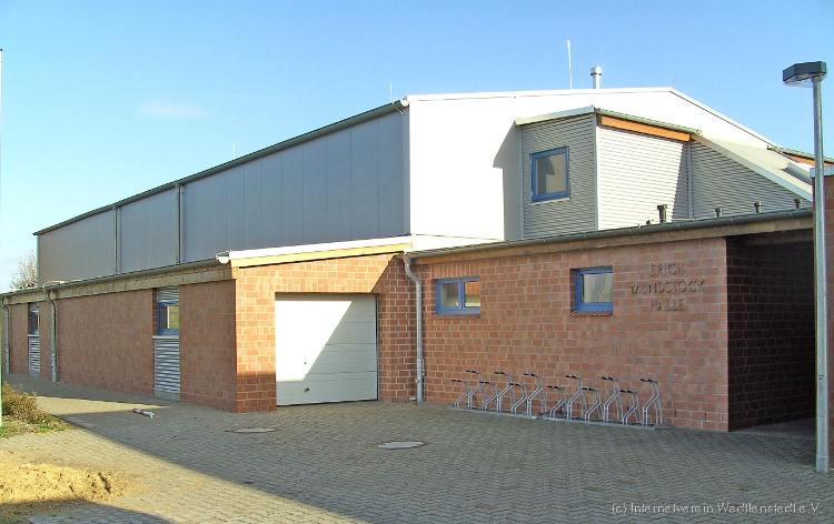 Die neue Turnhalle in Wedtlenstedt