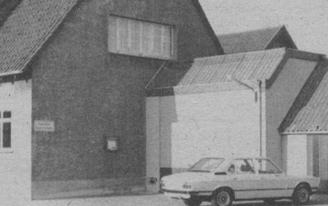 Gerätehaus 1975