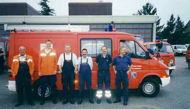 Wedlenstedter Feuerwehrkameraden in Amt Neuhaus